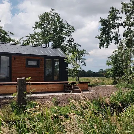 Tinyhouse Ochtendgloren Jaktstuga